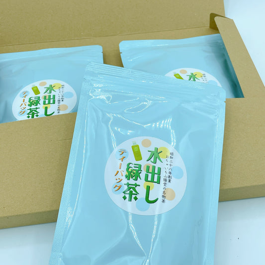 水出し緑茶ティーバッグ３袋【送料込み】